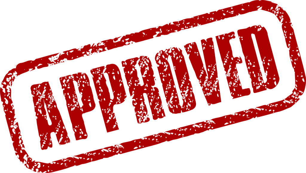 Social Media approved stamp